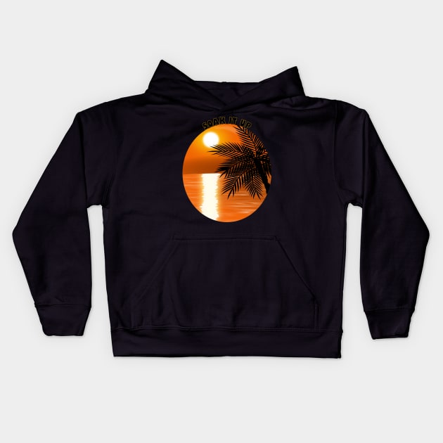 Soak up the Sunshine Kids Hoodie by Ruggeri Collection